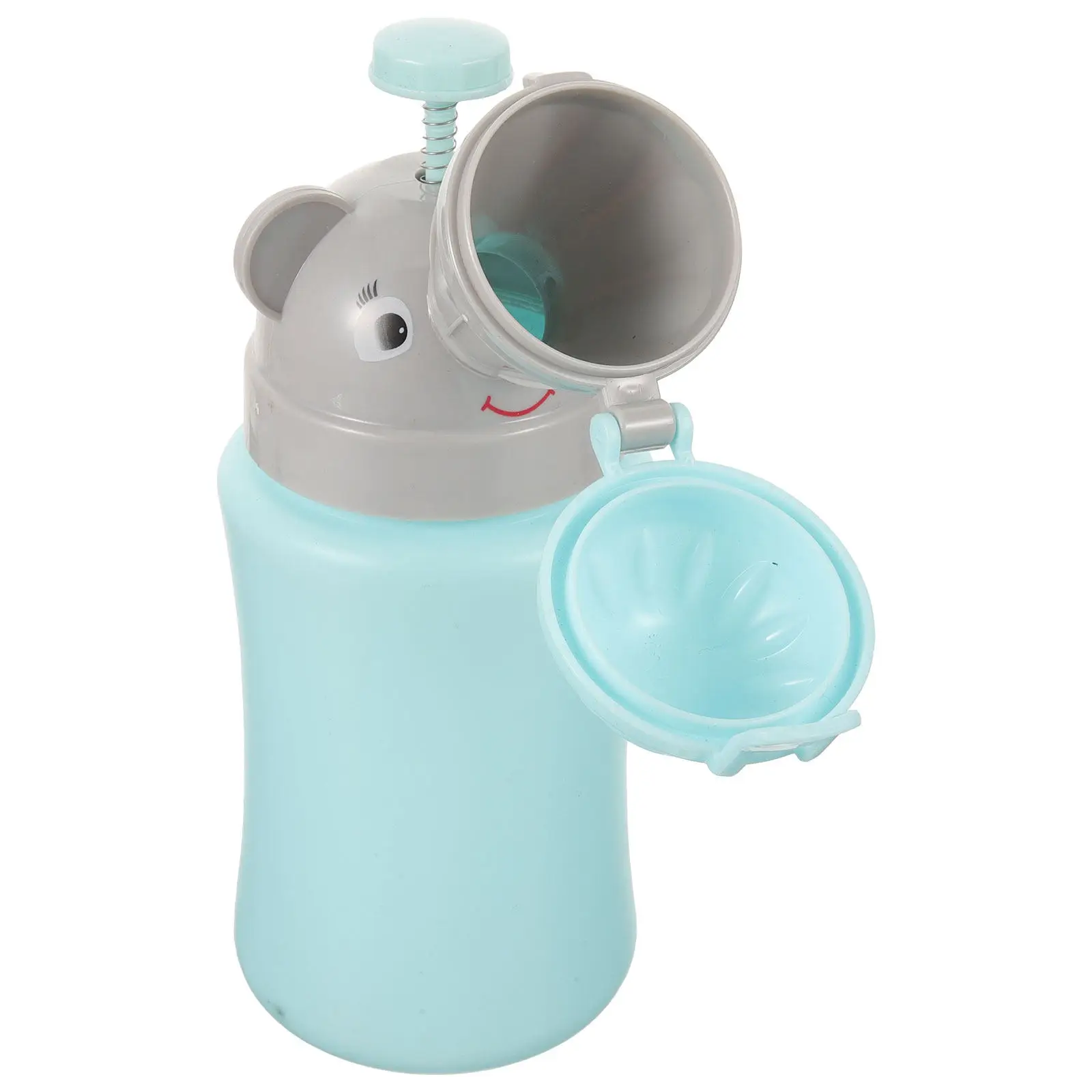 Children Urinal Potty Portable Lightweight Leak-Proof Reusable Plastic Toilet for Toddlers Training Camping Travel