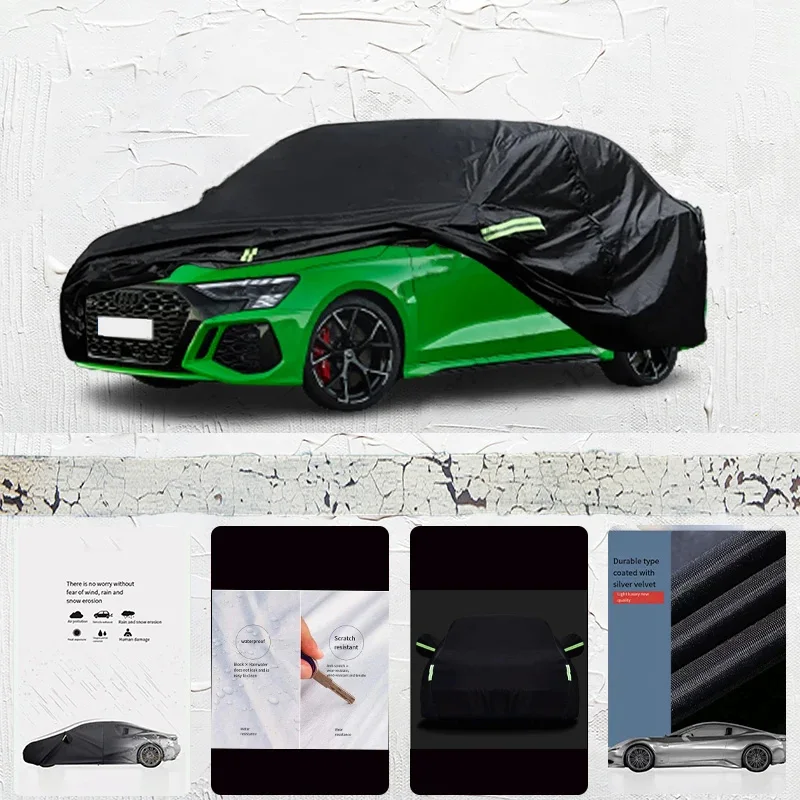 

For Audi RS3 Car cover Exterior Car Cover Outdoor Protection Full Car Covers Waterproof