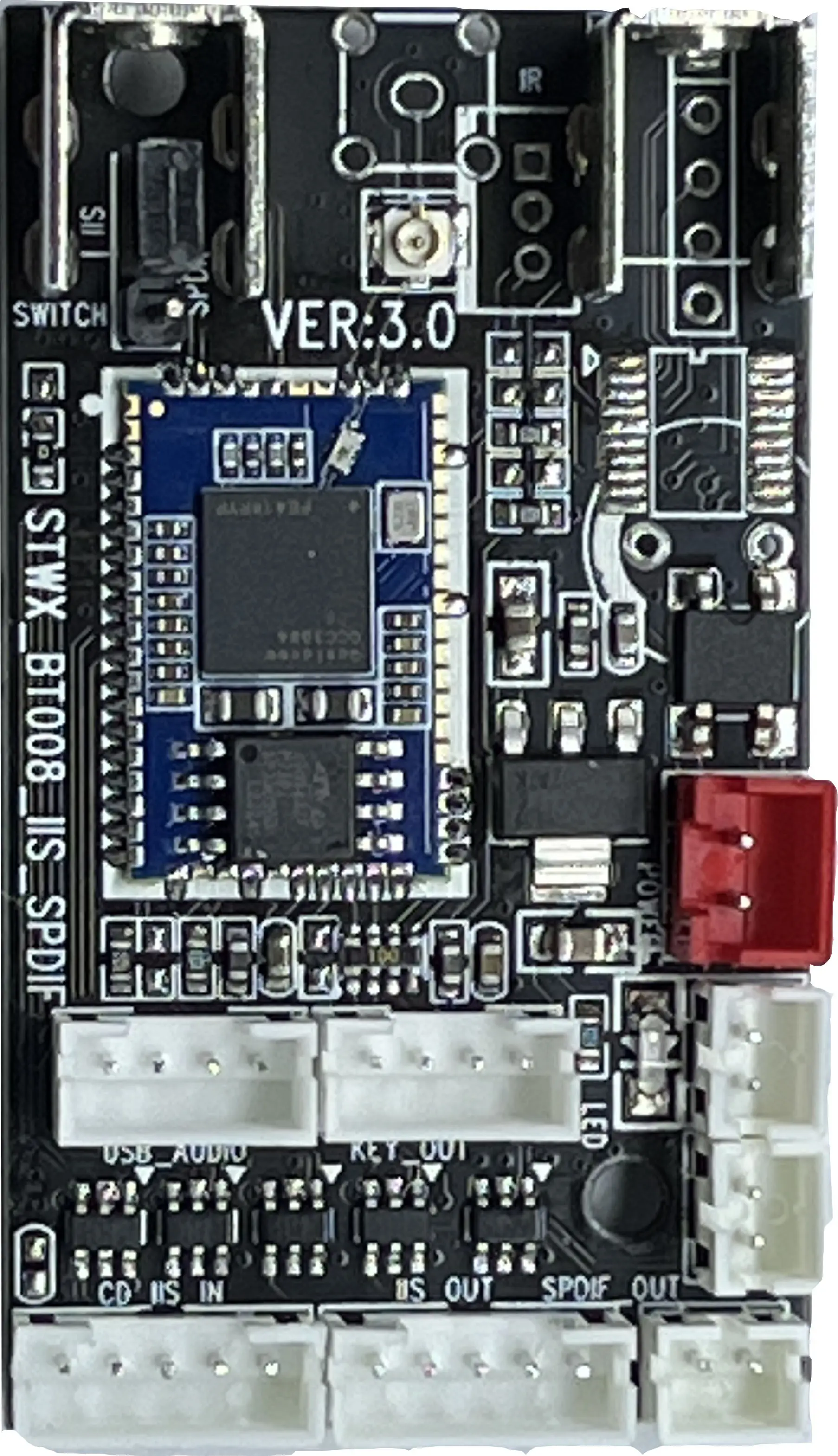 Bluetooth 5.4 lhdc LDAC QCC5181 old power amplifier, decoding board receives 96K 192K