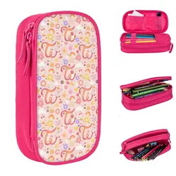 Astuccio per matite modello due volte creativo Kpop scatola per penne coreane borse ragazze ragazzi grandi forniture scolastiche di stoccaggio regali Pencilcases