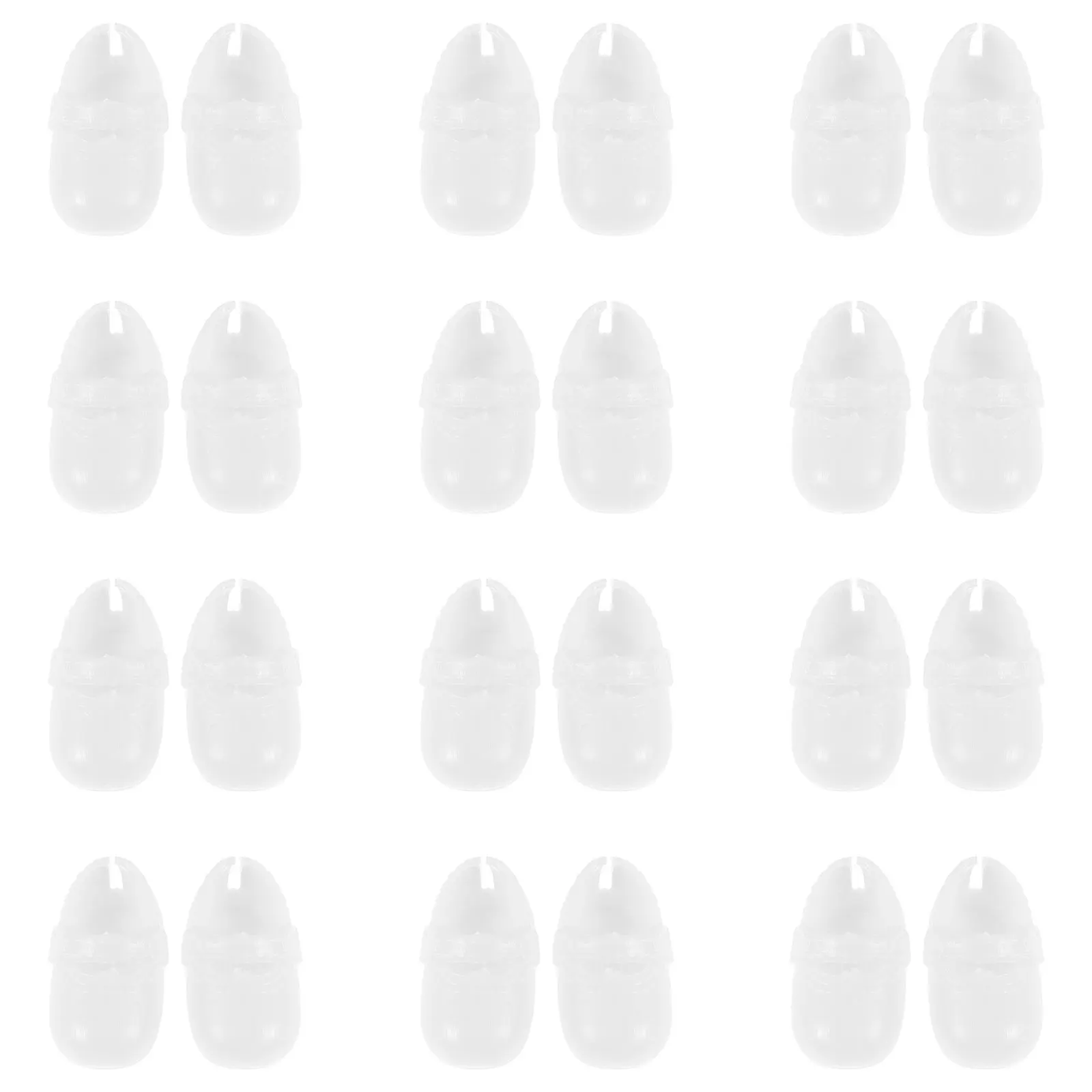 

135 Pairs Baby Shoes for Closet Boot Accessories Dress up Giveaway Finger Play Plastic Models