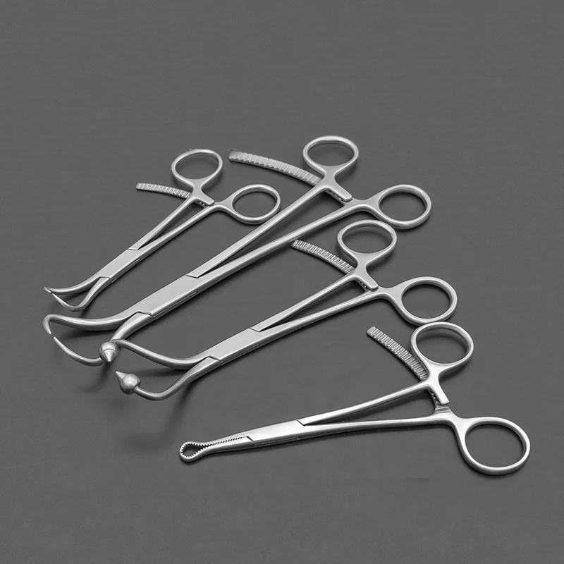 Multi tooth bone holding forceps with pointed point shaped ball head reduction forceps, locking plate forceps, orthopedic instru