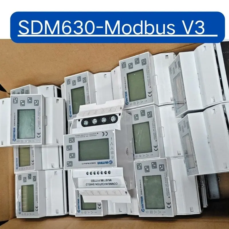 SDM630 Modbus V3 three-phase anti backflow meter Tested OK and shipped quickly