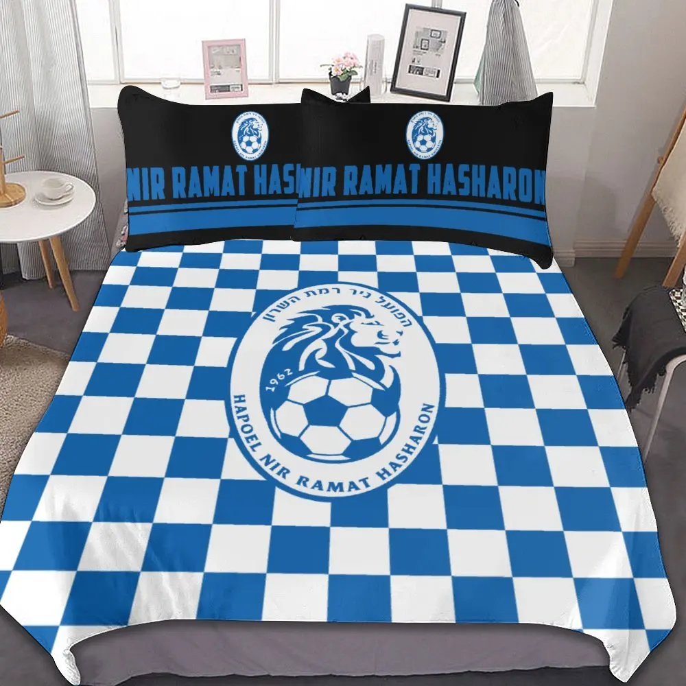 

Hapoel Nir Ramat HaSharon Fc Bedding Set Duvet Cover Bedroom Comforter Single Twin King ​Size Quilt Cover Home Textile