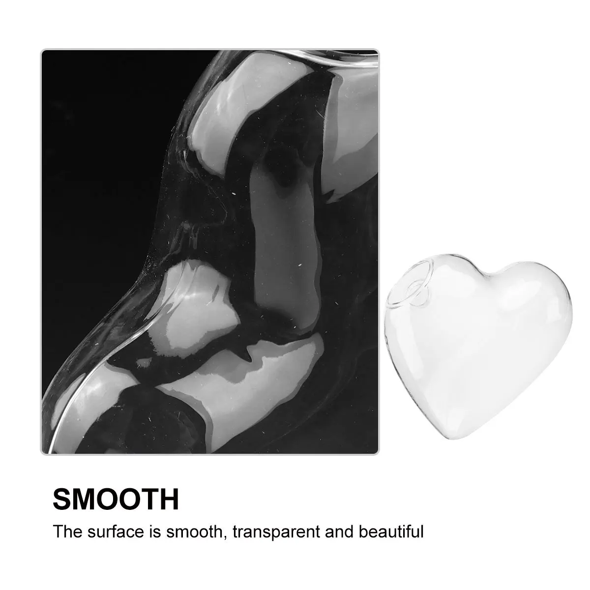 

Creative Heart Shape Borosilicate Glass Hanging Vase Hydroponics Planter Flower Container Home Decor Water Planting Vase