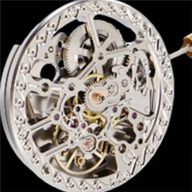 Mechanical For DIY Watch Repair Movement With Radiation Pattern Jewel Watch Eco-Friendly