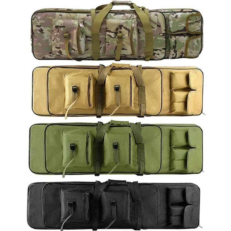 Tactical Gun Case Outdoor Hunting Rifle Bags for Airsoftsport Cs Games Guns Backpack with Adjustable Shoulder Strap