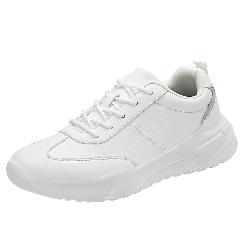 New large size men's ultra-light fashion small white shoes anti-slip wear sports shoes high quality men's casual shoes