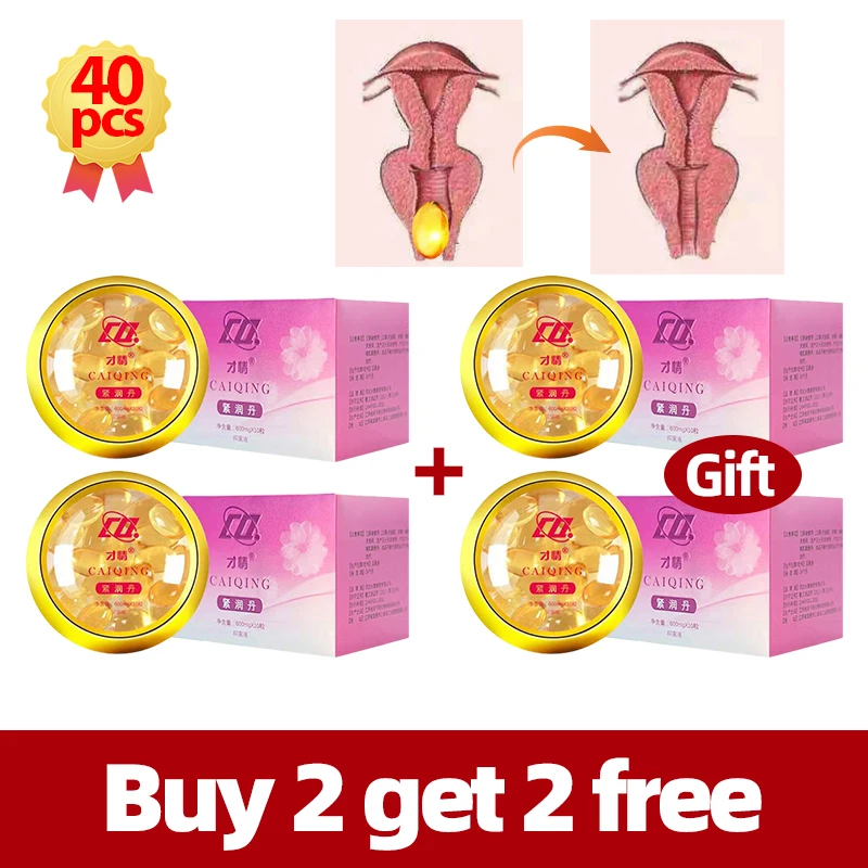 

40Pcs Vaginal Tightening Capsules Women Vaginal Tighten Melts Vagina Shrinking Vaginale Narrow Gynecological Body Private Care