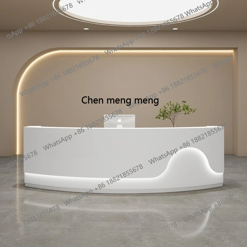 X Beauty salon bar cashier, hair salon paint front desk clothing store, reception desk