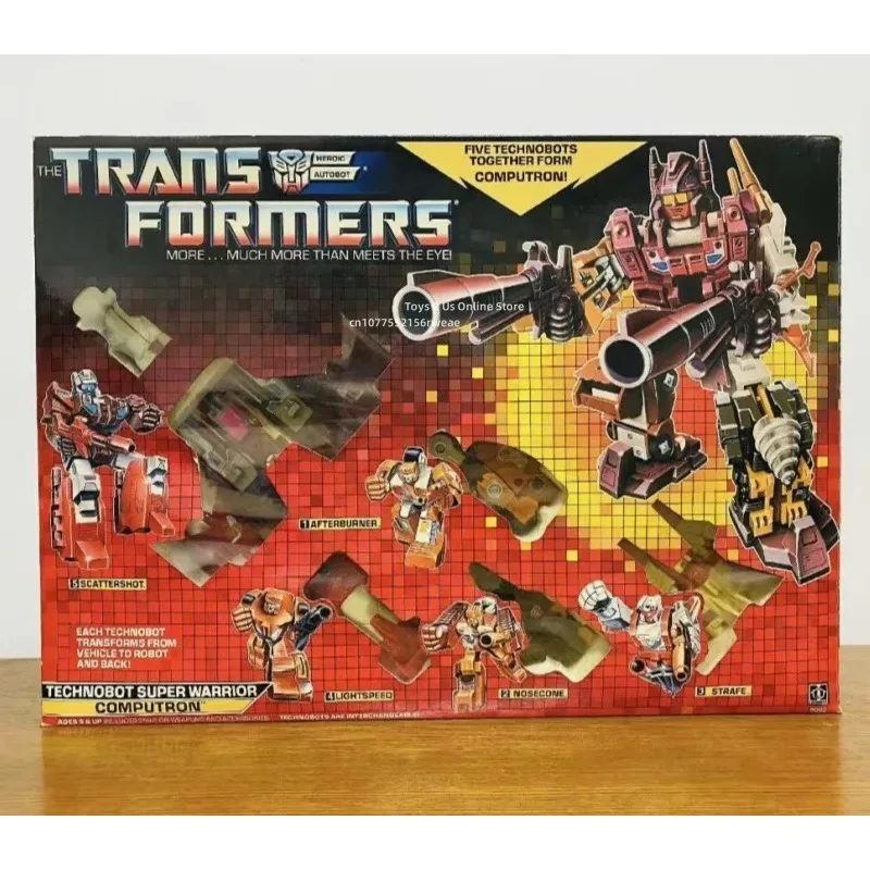 En Stock transformateurs G1 série réplique Ko Computron classique film Figure modèle ensemble Anime Action déformation Robot jouets parfaits