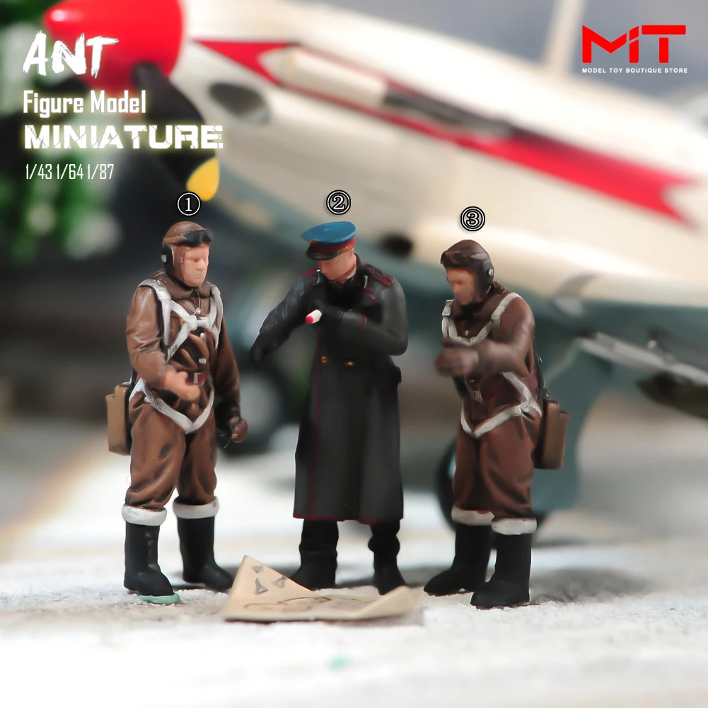 Miniaturen Figur 1/72 1/64 1/35 Welt Warii Sowjet Feld kommandant Soldat Figur Modell DIY kreative Fotografie für Autos pielzeug