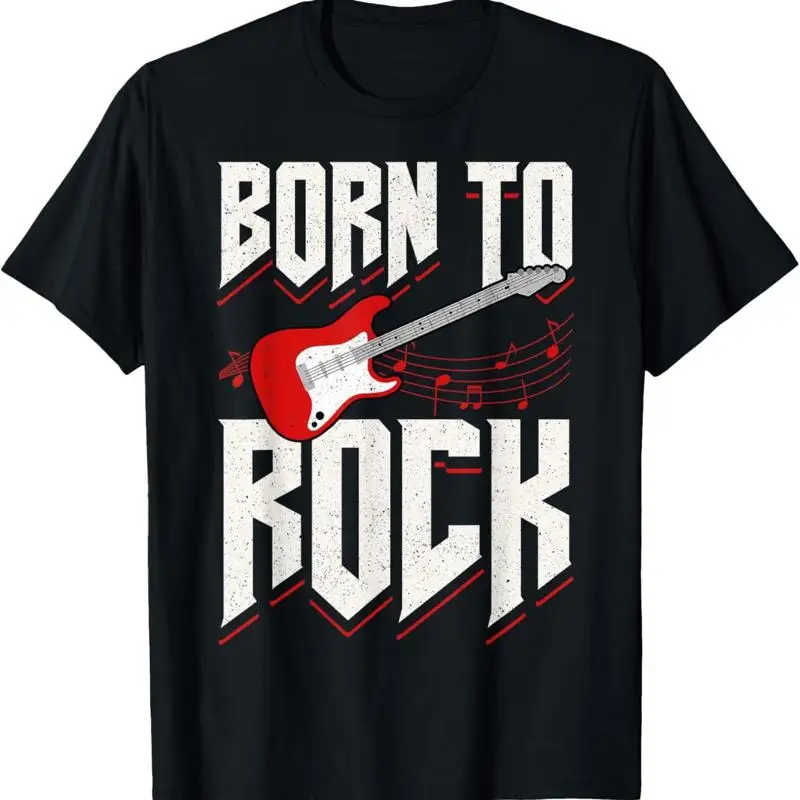 

Футболка Birthday Party Celebration с гитарой и музыкой Born To Rock