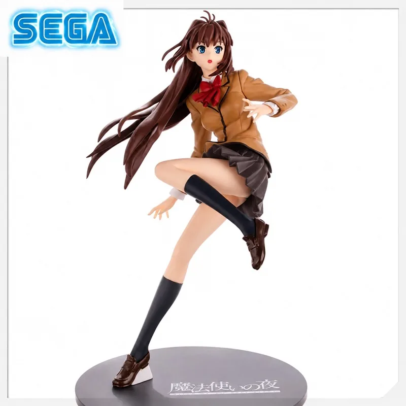 

In Stock Sega Original Sega Mahoyo Aozaki Aoko Action Figure Model Doll Brand New Boxed Anime Characters Toys Model Garage