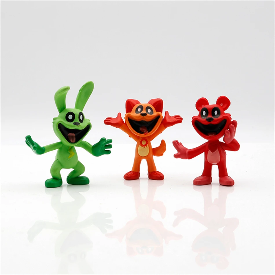 8PCS Smiling Critters Game Figures Model PVC Catnap Catnat Anime Figurine Model Birthday Gifts Toys image 4