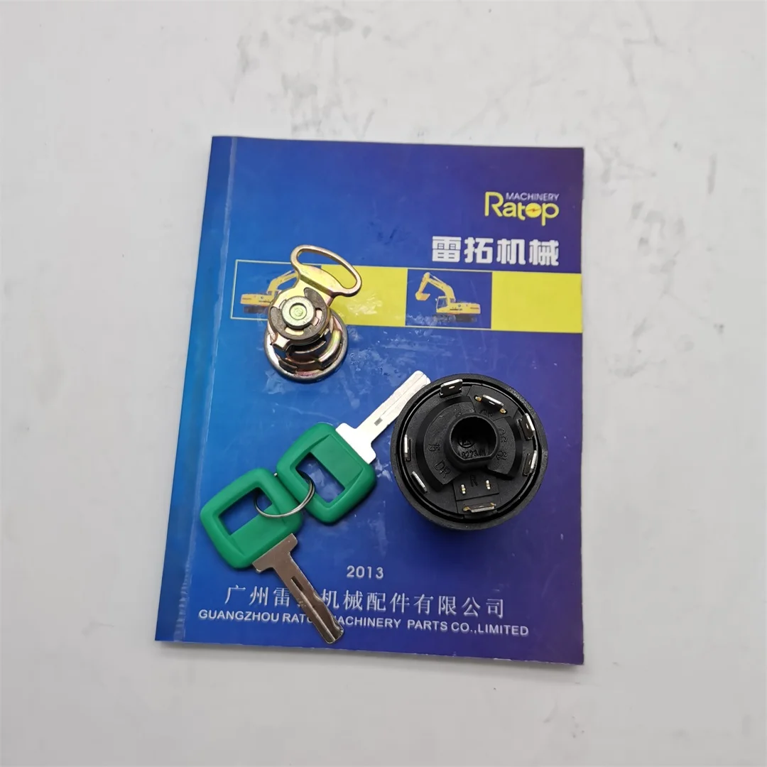 مجموعة قفل عالية الجودة 15082295 VOE15082295 مفتاح إشعال 04822301 VOE04822301 للرافعات العجلات A20C A25B A30C A35D A40 #3