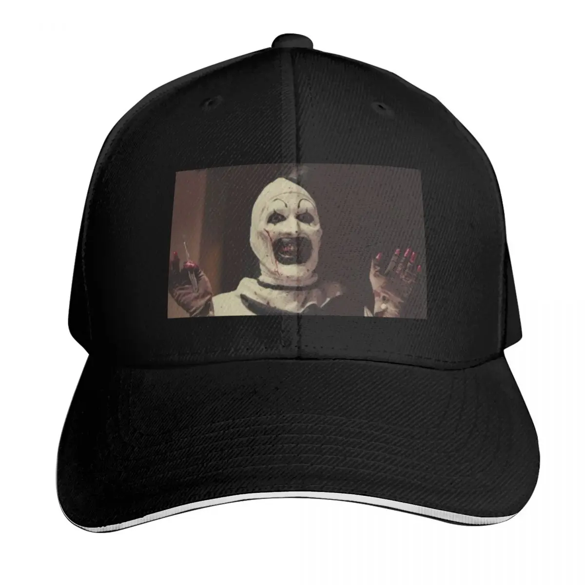 Terrifier - Art The Clown Baseball Cap |-F-| hiking hat Sun Cap Funny hats Female Men's