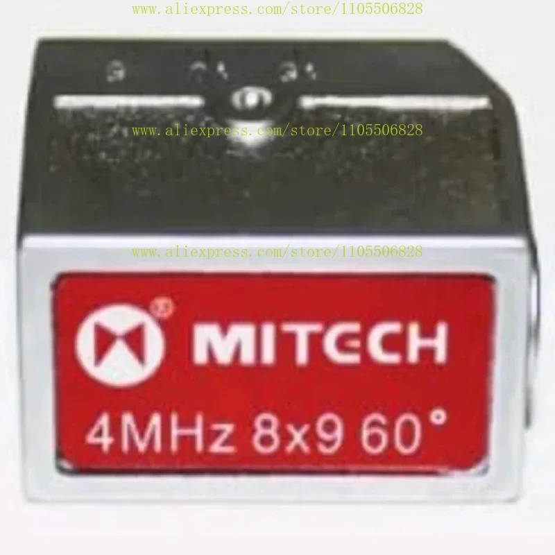 

1pcs Mitech 4MHz 8x9mm 45 60 70 Degree Angle Beam Probe Transducer Apply for Mitech Ultrasonic Flaw Detector