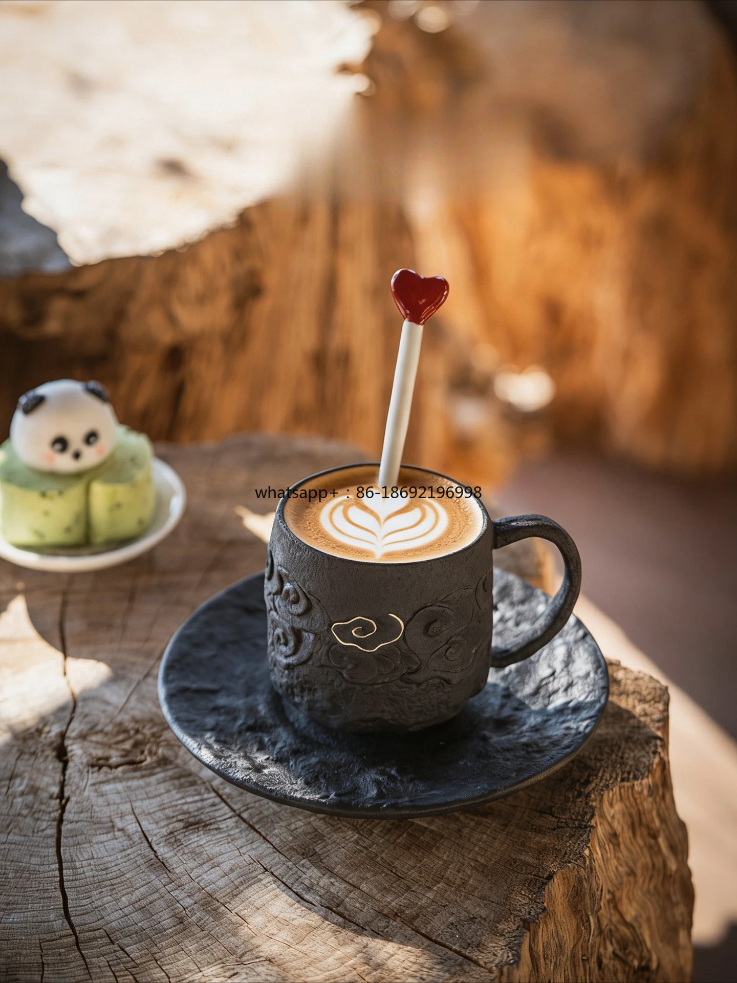 High Value Light Luxury High-end Coffee Cup Women's Personal Forbidden City Merchandise Afternoon Tea 220ml Latte Cup