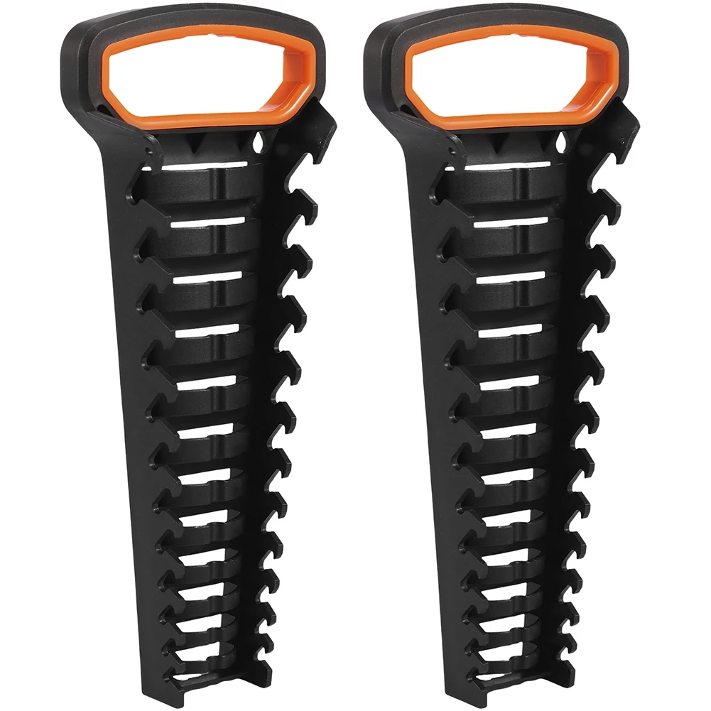 AT19-Wrench Organizer Tray Plastic Wrench Organizer Tool Storage Rack Standard Wrench Bracket Wrench Bracket Torx Wrench