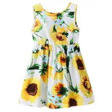 Girls Summer Flower Dress 1-7 Years #2