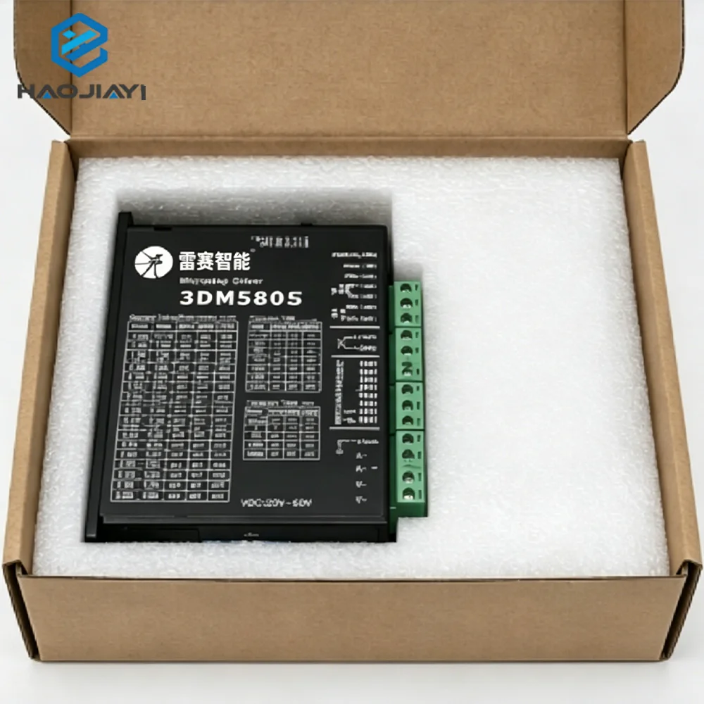 

Leadshine 3DM580S 3 Phase Digital Stepper Driver 20-50VDC 2.1-8.3A for NEMA23 NEMA34 57 86 Stepper Motor CNC CO2 Laser