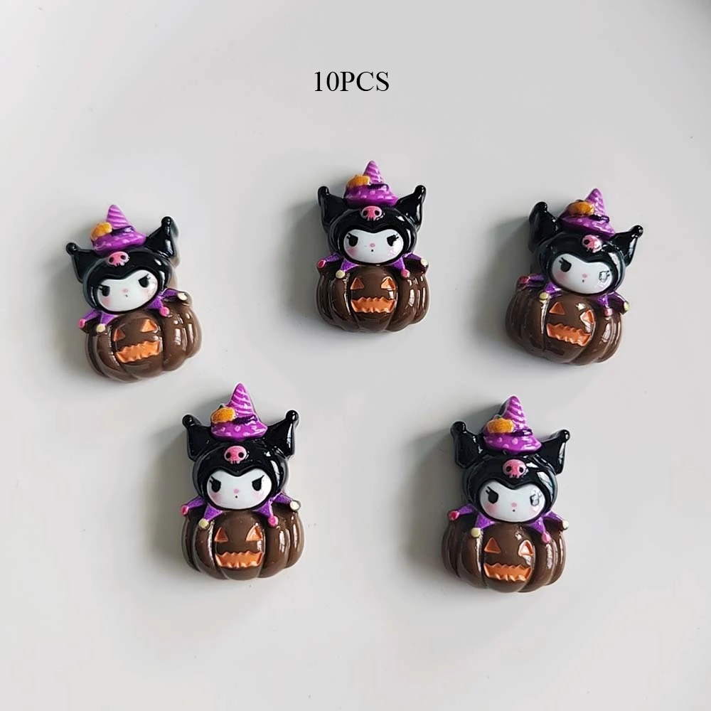 Miniso DIY 樹脂アクセサリーハロウィンサンリオカボチャクリーム接着剤携帯電話ケース装飾ヘアピンゴムバンドアクセサリー