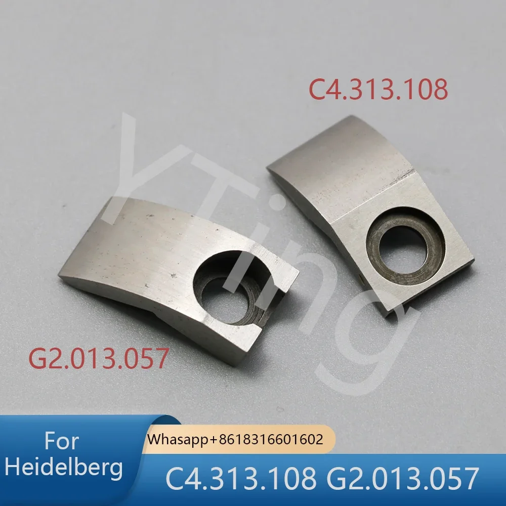 10 Pieces Gripper Pad C4.313.108 G2.013.057 for Heidelberg CD102 Offset Printing Machine Parts Gripper Finger
