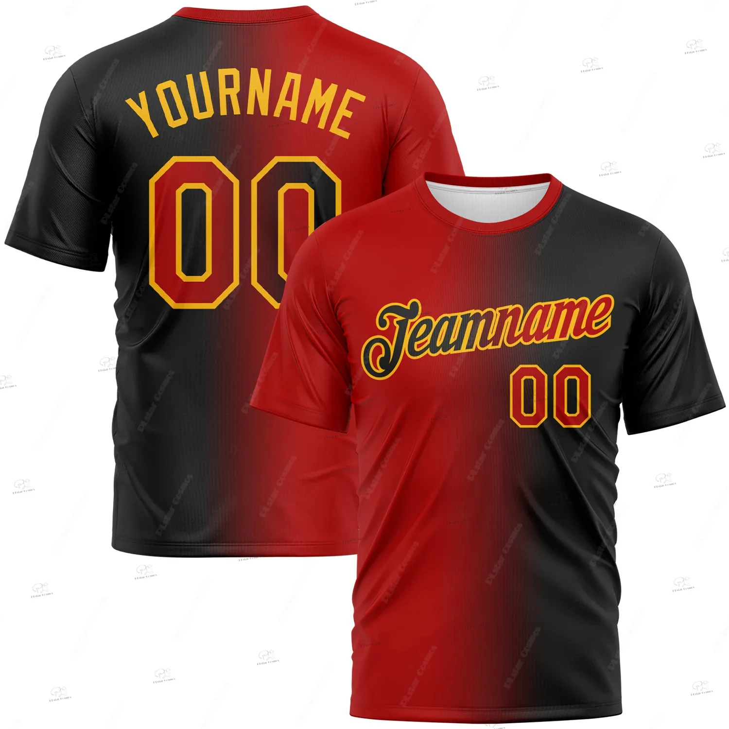 Custom Name Colorful Gradient Graffiti Polyester Shirt Pullover Retro 3DPrint Harajuku Summer Streetwear Short Sleeve T-Shirts O