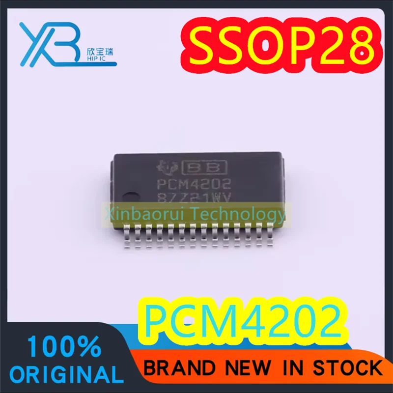 (3/20pieces) PCM4202DBR PCM4202 PCM4202DB SSOP28 data acquisition chip IC 100% brand new authentic fast delivery