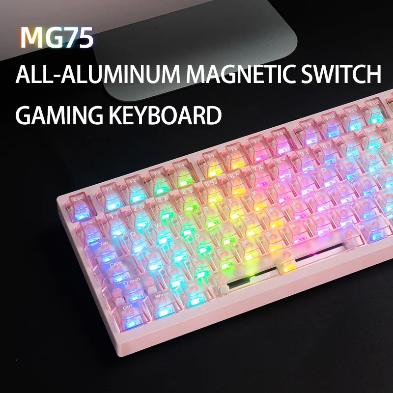 IROK MG75PRO 8K Magnetic Gaming Keyboard 0.005mm RT Quick Trigger Mechanical Keyboard Hot Swap SOCD Wried