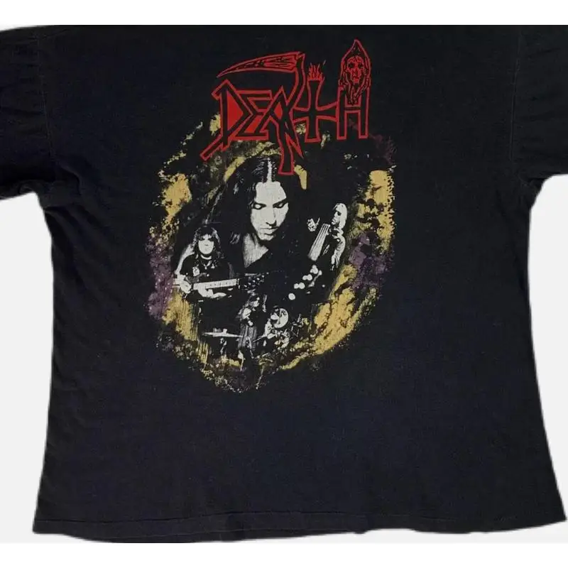 Vintage Death Individual Thought Patterns Tour Black S 45Xl T Shirt