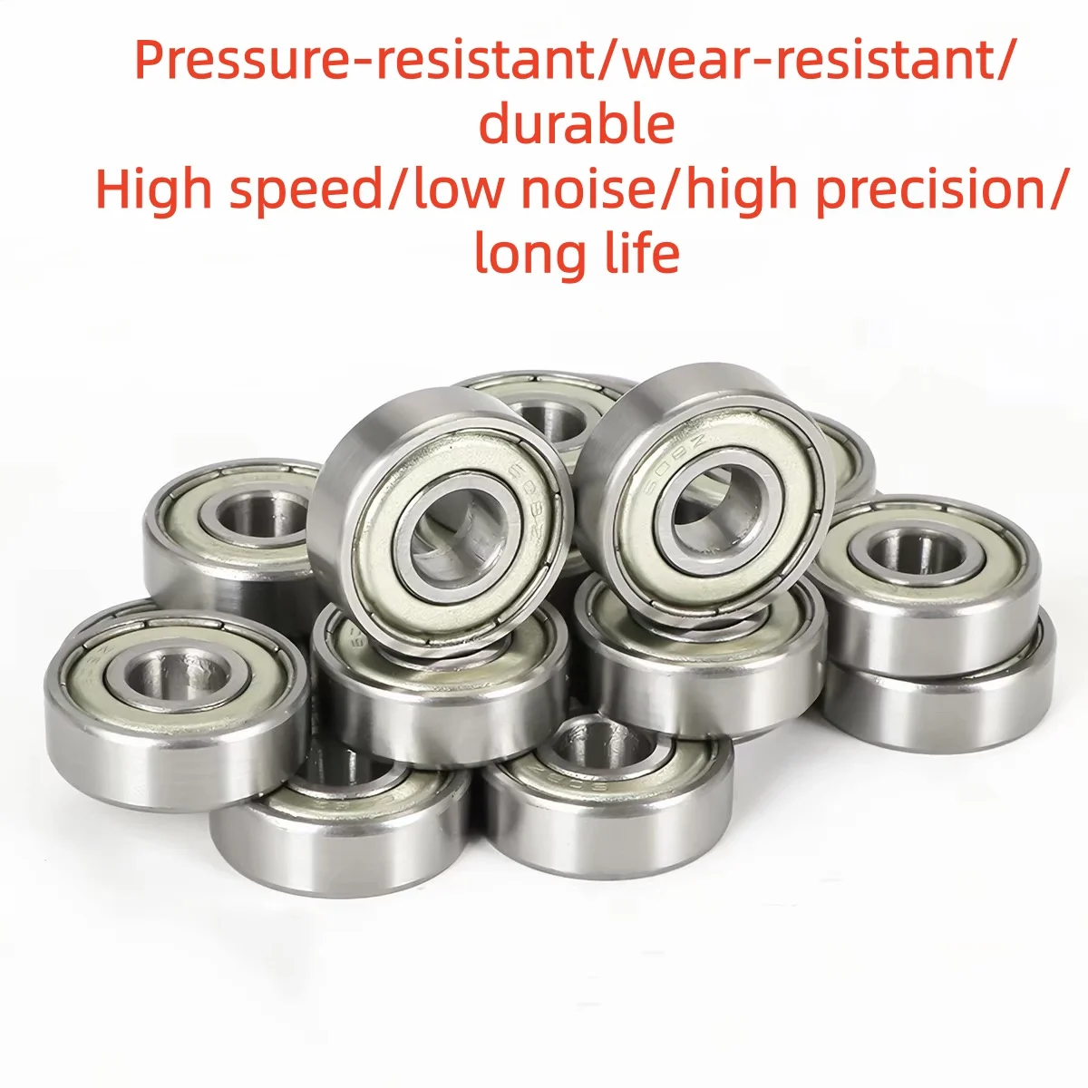 10 pcs High-Speed Miniature Bearings Precision Model DIY Various Inner Diameters 1-9mm for Engineering And Manufacturing