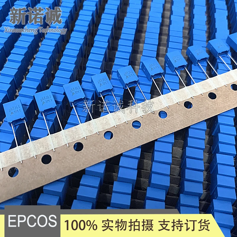 

10PCS/30PCS/100PCS/Lot EPCOS TDK 63V 680NF u68J63 foil film capacitor 63V0.68UF 0.68UF 63V684 684 63V680NF Foot distance 5MM