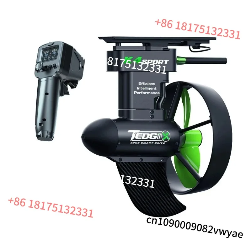 Tedgix Winger K4S High-power High-speed Paddle Fishing Boat Kajak Propeller 20kg High Thrust.