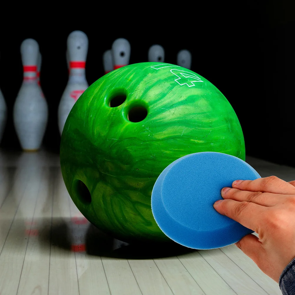 

2Pcs Bowling Ball Polishing Sponge Pads Cleaning Maintaining Tool Restores Smoothness Professional Amateur Bowlers