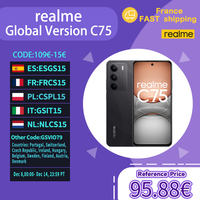 Global Version realme C75 6.72'' 90Hz FHD Display 50MP AI Camera 5828mAh Battery 45W Charge IP69 100% Original Cell Phone NFC