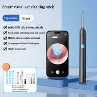 Smart Wireless Mini Otoscope Camera Ear Cleaning Artifact 360 Panoramic HD Visual Earwax Cleaning Ear Canal Health Care