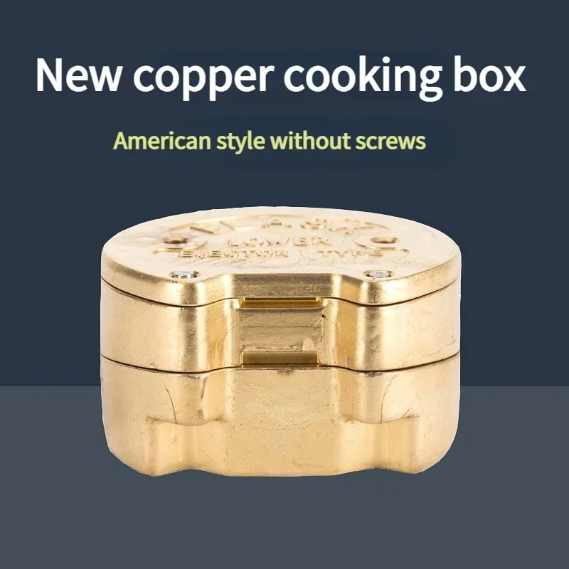 

New Dental Press Machine, Denture Flask, Dental Aluminum Tooth Boiled Box, Denture Copper Flask, 1PC