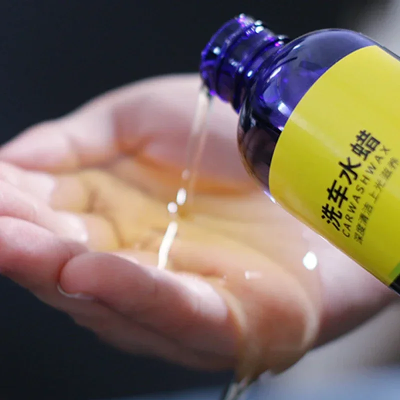 2pcs 100ml Foaming Car Wash Liquid - Deep Cleaning Water Wax Varnish for Car Protection