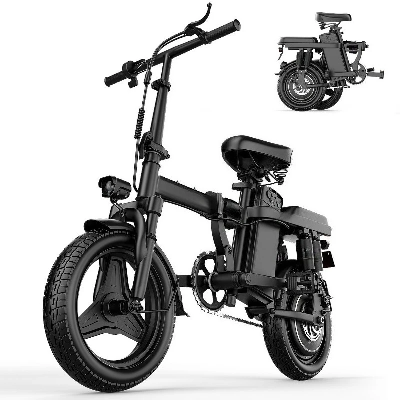 14‑inch foldable electric bike for designated‑driver portable adult commuter scooter