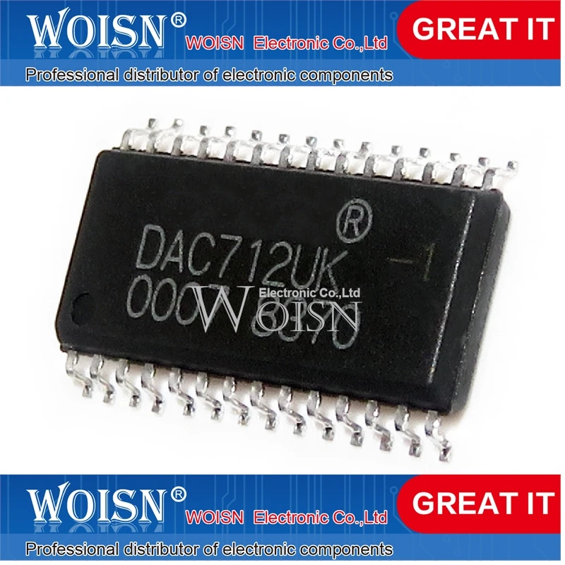 1-5-10pcs DAC712UK DAC712  Price discounts Spot supply