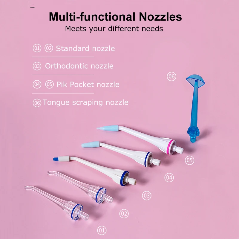 Беспроводной Оральный ирригатор Электрический водяной зубной Флоссер USB перезаряжаемый портативный струи воды зубы Водонепроницаемый 3 режима