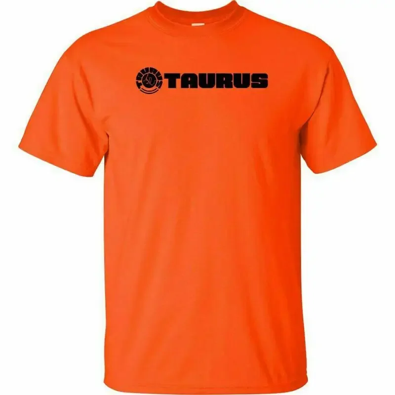 Taurus Firearms Script Black Logo T Shirt 2nd Amendment Pro Gun Rifle Pistol