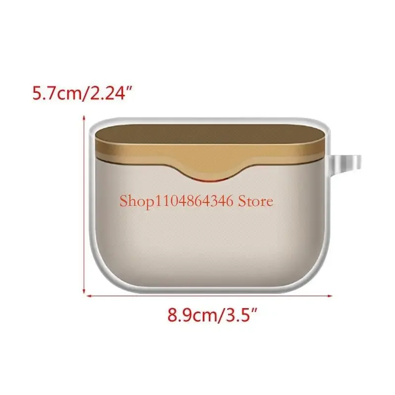 Funda protectora transparente para auriculares WF 1000XM3, carcasa a prueba golpes, marco impermeable, resistente desgaste, Housi