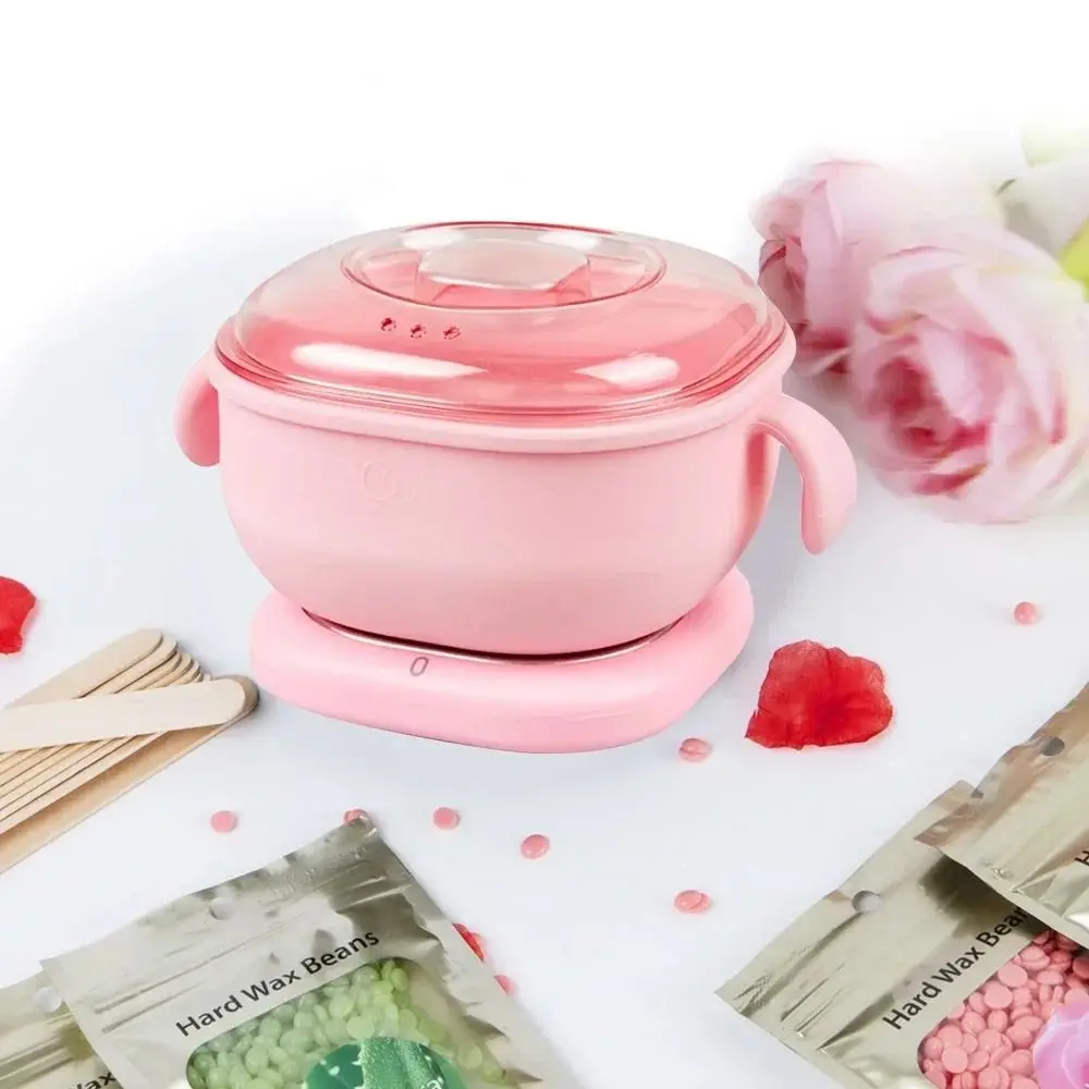 400ml Opvouwbare Wax Heater Depilator Verwarming Smelten Ontharing Wax Machine Paraffine Pot Gemakkelijk schoon te maken Siliconen Wax Warmer