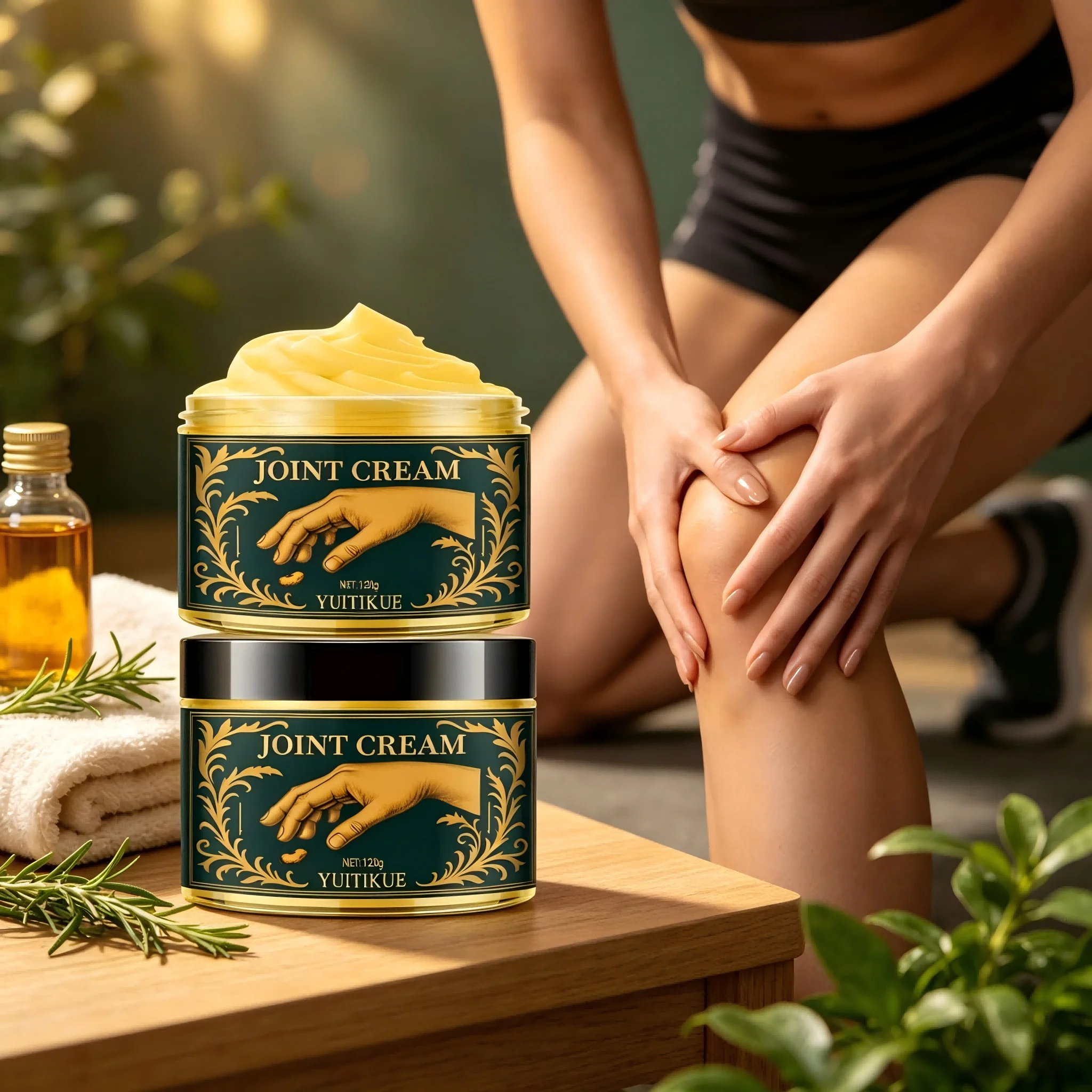 YUITIKUE Joint Cream - Deep Moisturizing - Soothing Massage Experience - Natural Comfort