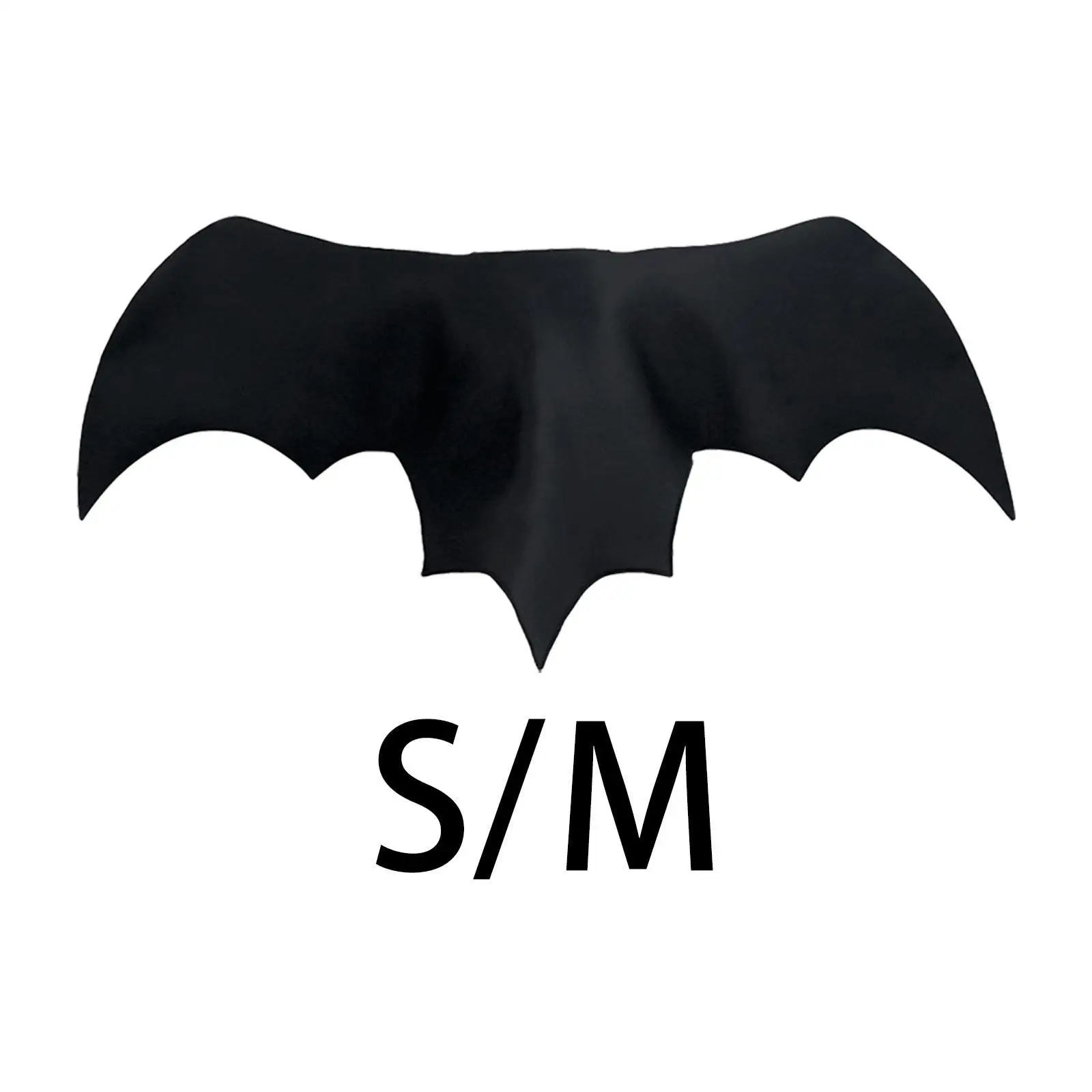 Bat Wing Prop Fancy Dress Decorative Pretend Play Bat Halloween Costumes for Halloween Cosplay Stage Performance Easter Ball