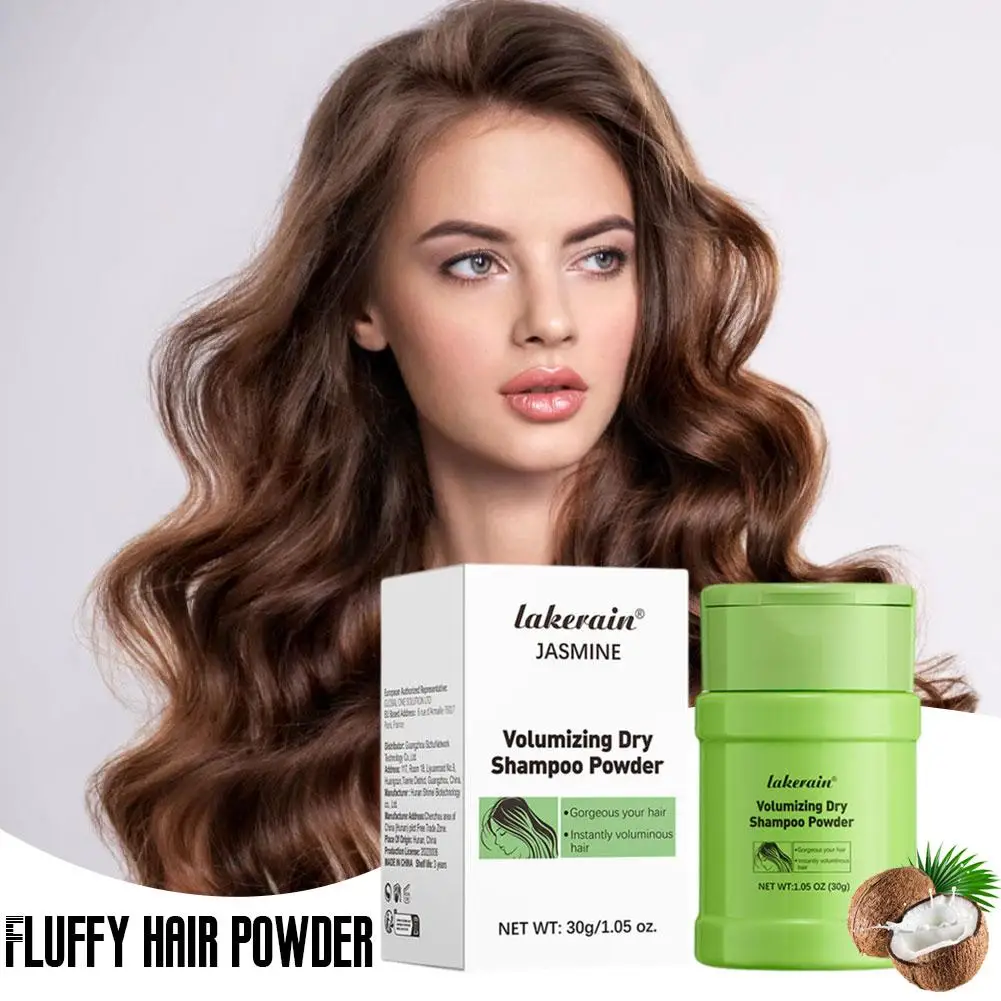 1szt Suchy szampon Puszysty proszek do włosów Mattifying Root Fuller Looking Odświeżający szampon do włosów No White Cast Dry Shampoo dla kobiet i N0v8