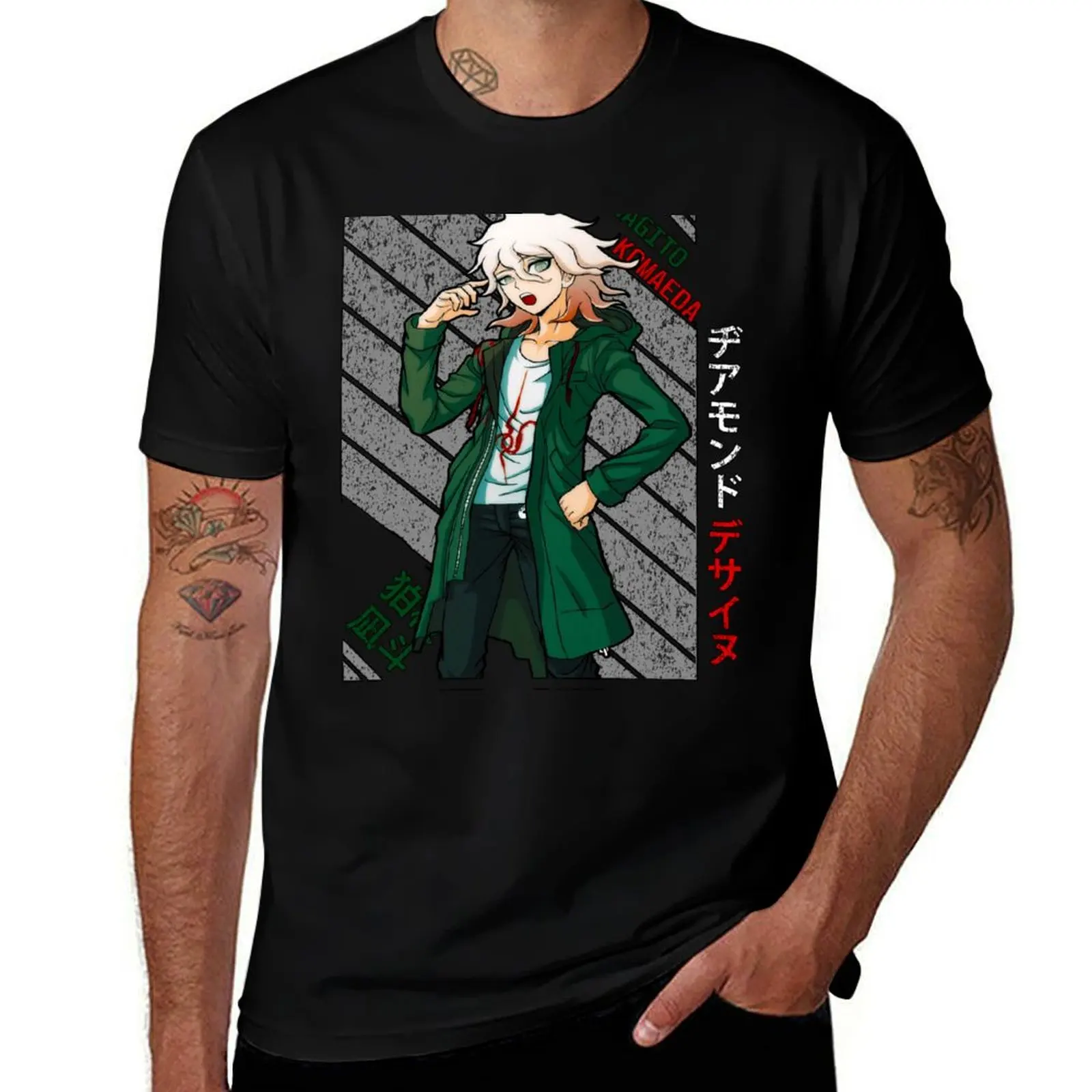 

Nagito Komaeda - Super DanganRonpa 2 T-Shirt cute tops oversized t shirt valentines boutique clothes funny t shirts for men